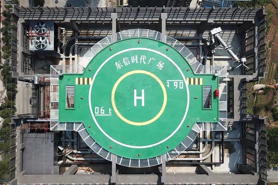 直升機(jī)停機(jī)坪機(jī)場(chǎng)標(biāo)志顏色是固定的嗎？都有哪些？